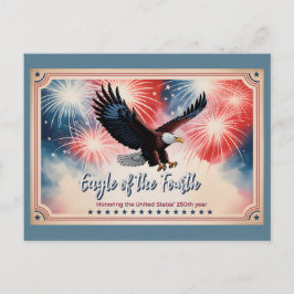 Postal 2026 Mini Calendar Firework, "Eagle of the Fourth"