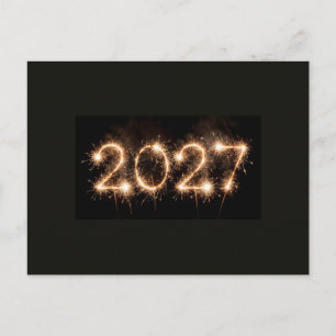 Postal 2027, Año Nuevo Brillante,
