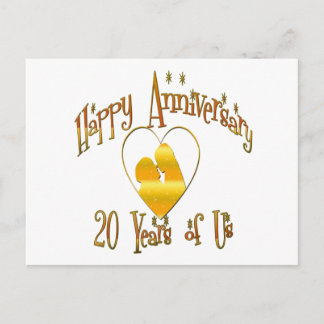 Postal 20.ª. Aniversario
