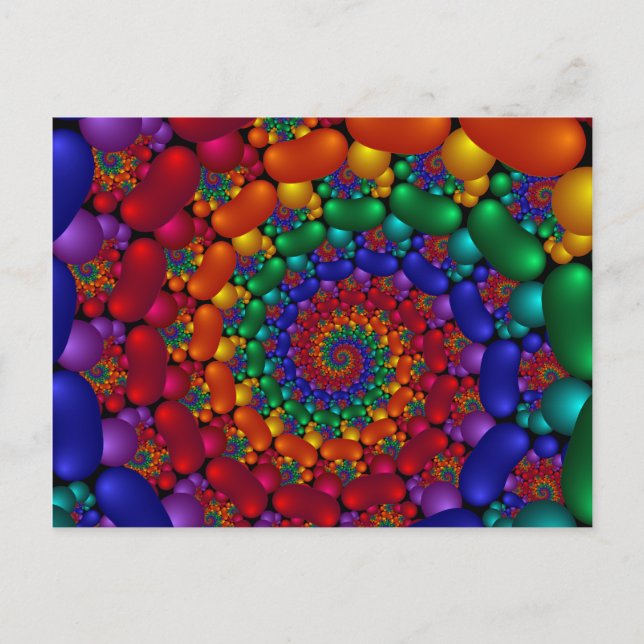 Postal 210 Fractal (Anverso)