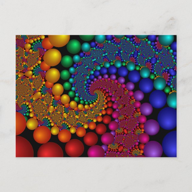 Postal 216 fractal (Anverso)