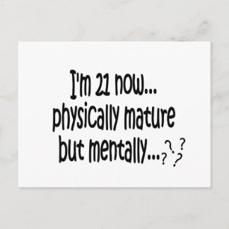 Postal 21.ª cumpleaños TShirts