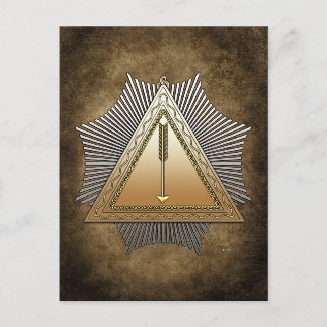 Postal 21° grado: Patriarca Noachita (Anverso)