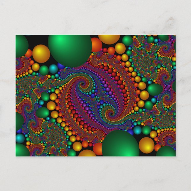 Postal 223 Fractal (Anverso)