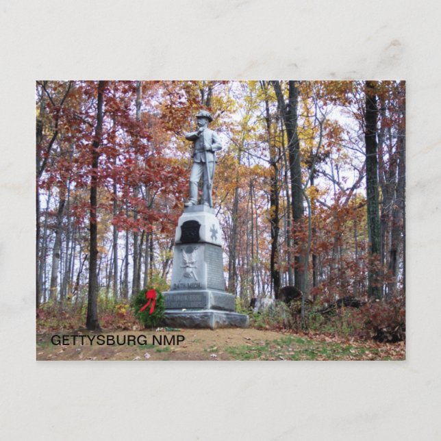 POSTAL 24.º MICHIGAN (Anverso)