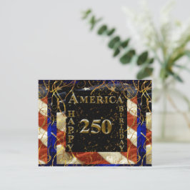 Postal ¡250º Cumpleaños Feliz América!