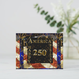 Postal ¡250º Cumpleaños Feliz América!