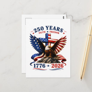 Postal 250 años de fe y libertad