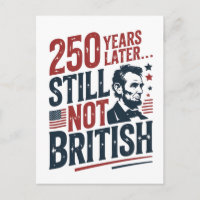 250 años después sigue sin ser británico 4 de juli