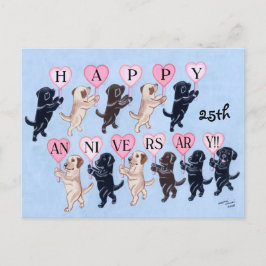 Postal 25 Aniversario Labrador recupera pintura