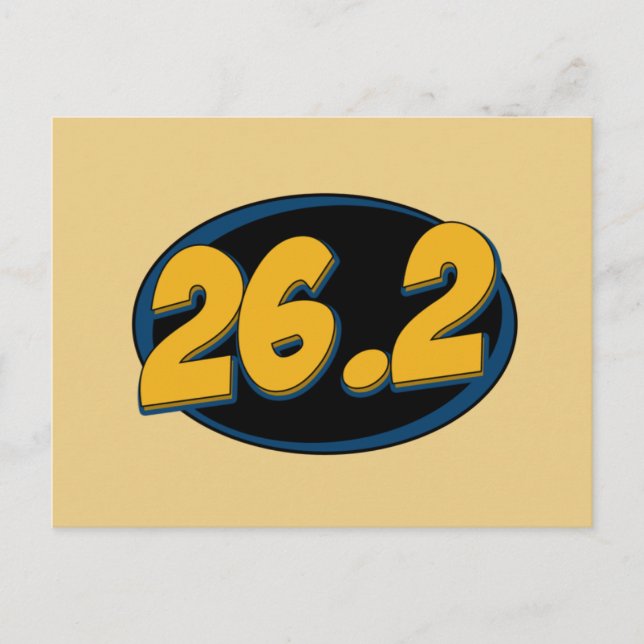 POSTAL 26.2 (Anverso)
