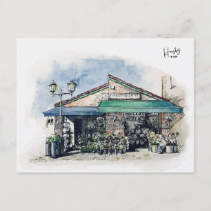 Postal 26 : Una florista