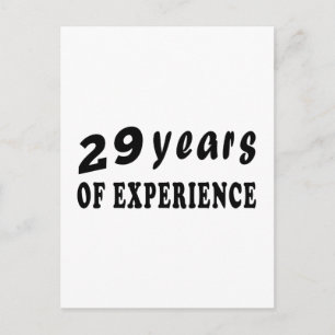 Postal 29 años de experiencia