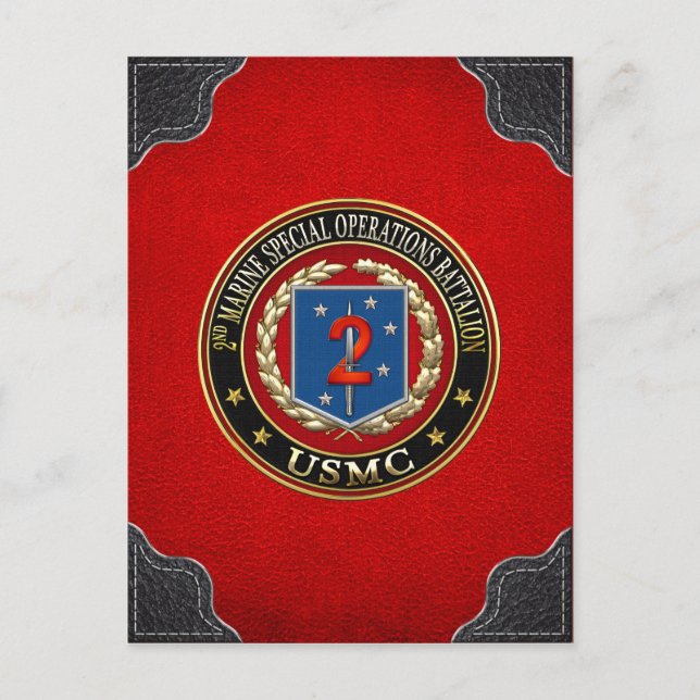 POSTAL 2.º MSOB [3D] (Anverso)