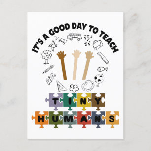 Postal 2/4, es un buen día para enseñar a pequeños humano