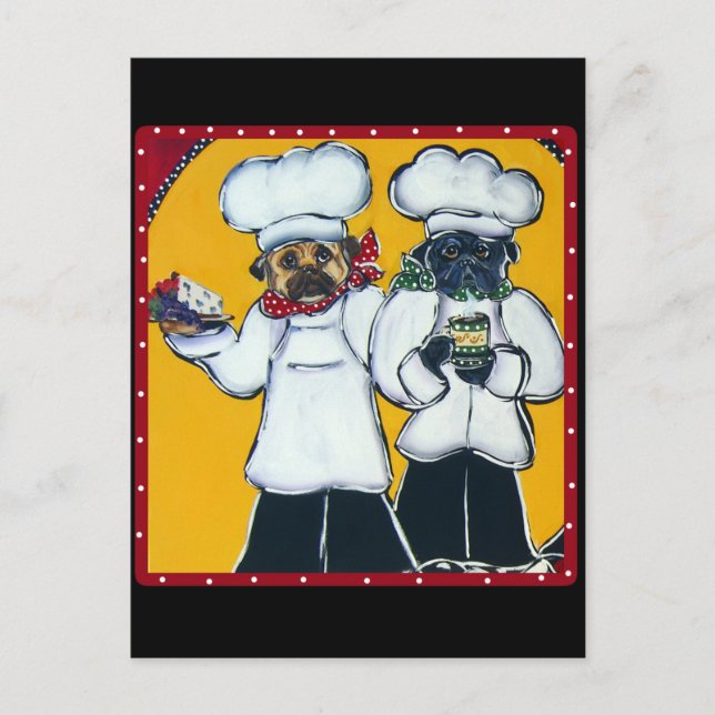 Postal 2 Chef Pug (Anverso)