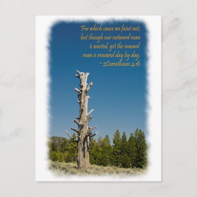 Postal 2 Corintios 4:15 (Anverso)