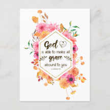 2 Corintios 9:8 Dios es capaz de hacer que la grac