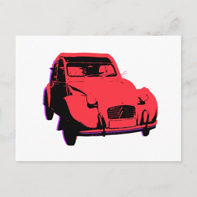 Postal 2 cv (Anverso)
