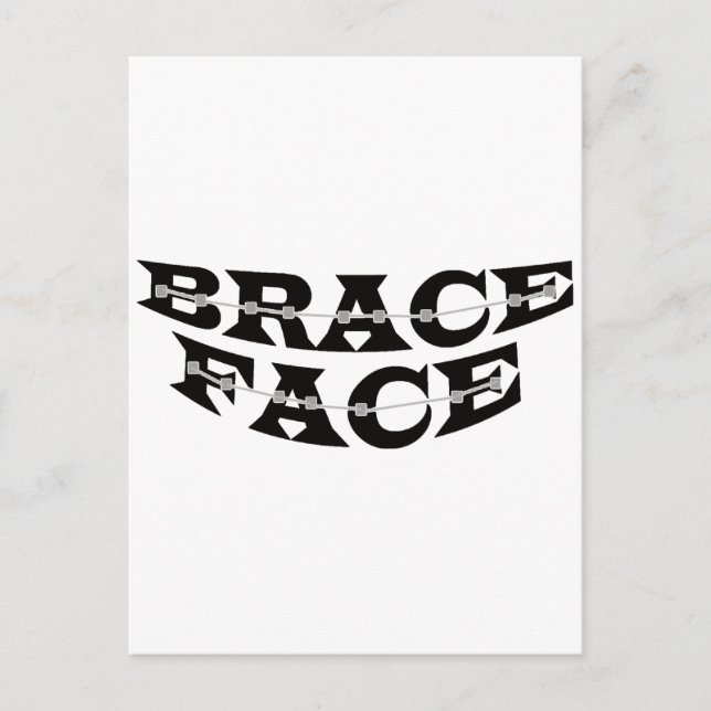 Postal 2 de la cara de BRACE (Anverso)
