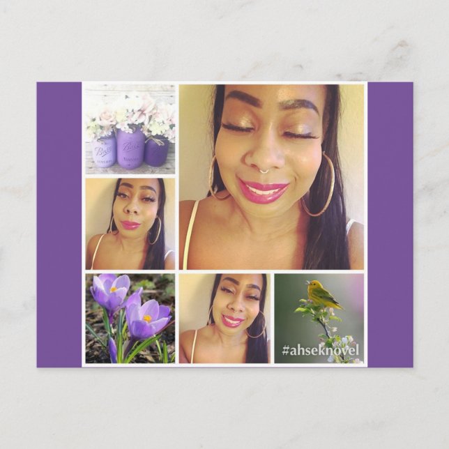 Postal 2 de la novela Ahsek (Anverso)