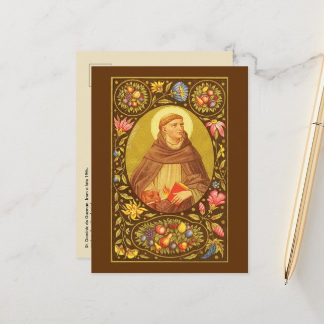Postal 2 de St. Dominic de Guzman (PM 02) (Anverso/Reverso In Situ)