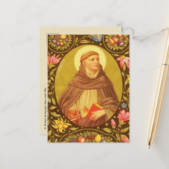 Postal 2 de St. Dominic de Guzman (PM 02) (Anverso/Reverso In Situ)