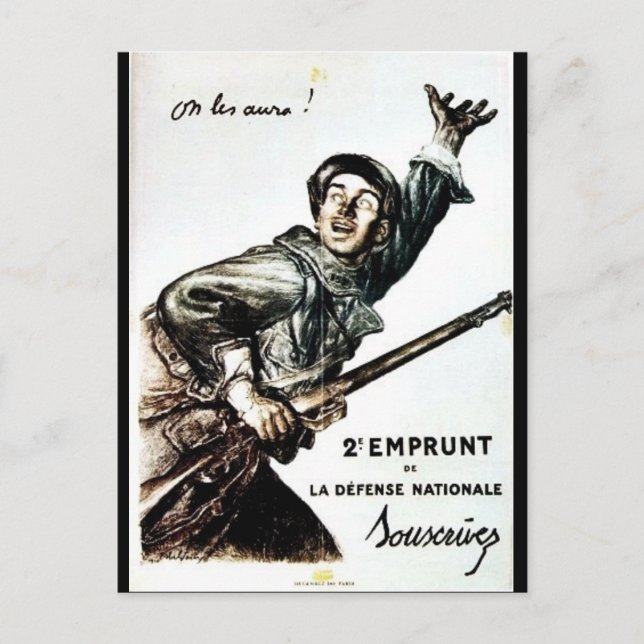 Postal 2 Emprunt De La Defense Nationale (Anverso)