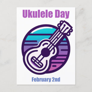 Postal 2 feb. - Día de Ukulele