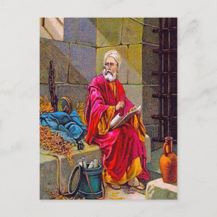 Postal 2 Timothy 4:6-8 He terminado el postcar del curso