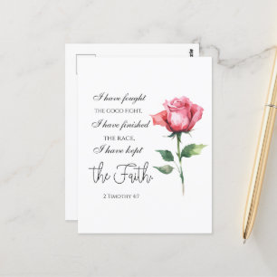 Postal 2 Timothy 4:7 - He luchado bien