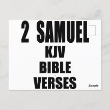 "2 Versos de la Biblia de Samuel KJV" Textos