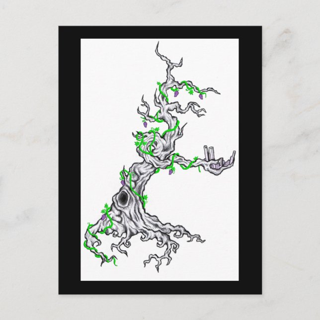 Postal 303 árbol (Anverso)