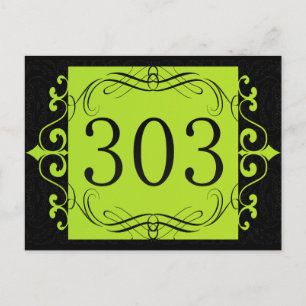 Postal 303 Código de área