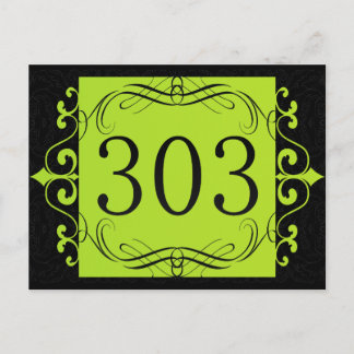 Postal 303 Código de área