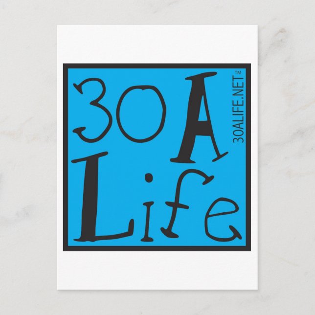 POSTAL 30 A LIFE (Anverso)