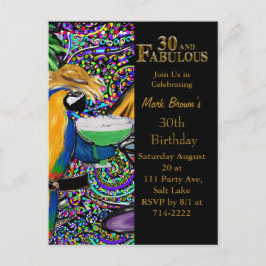 Postal 30 cumpleaños