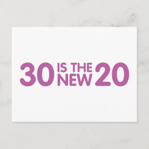 Postal 30 cumpleaños