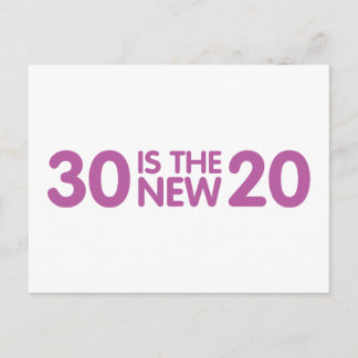 Postal 30 cumpleaños