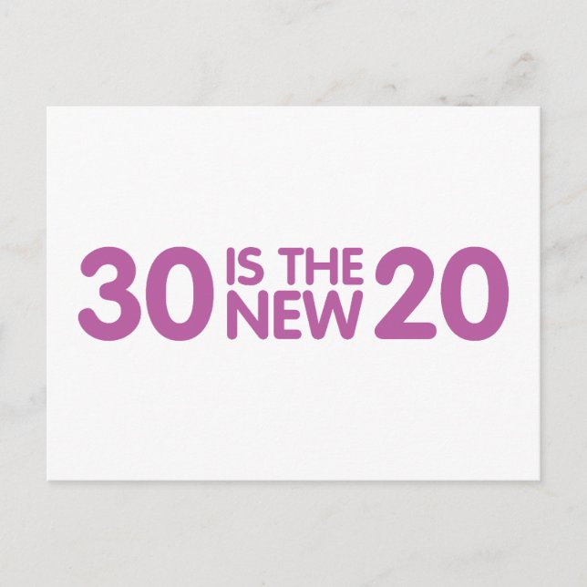 Postal 30 cumpleaños (Anverso)