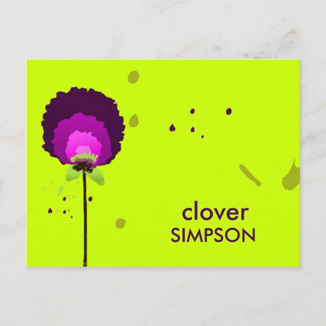 Postal 311 Allure Allium Neon Green (Anverso)