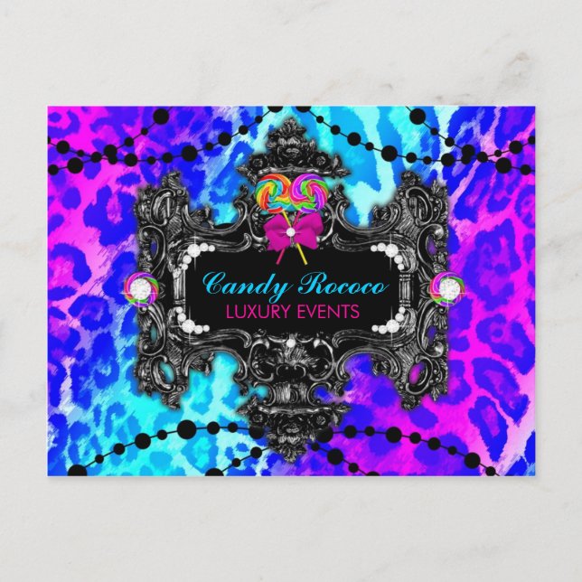 Postal 311 Candy Wonderland Leopard (Anverso)