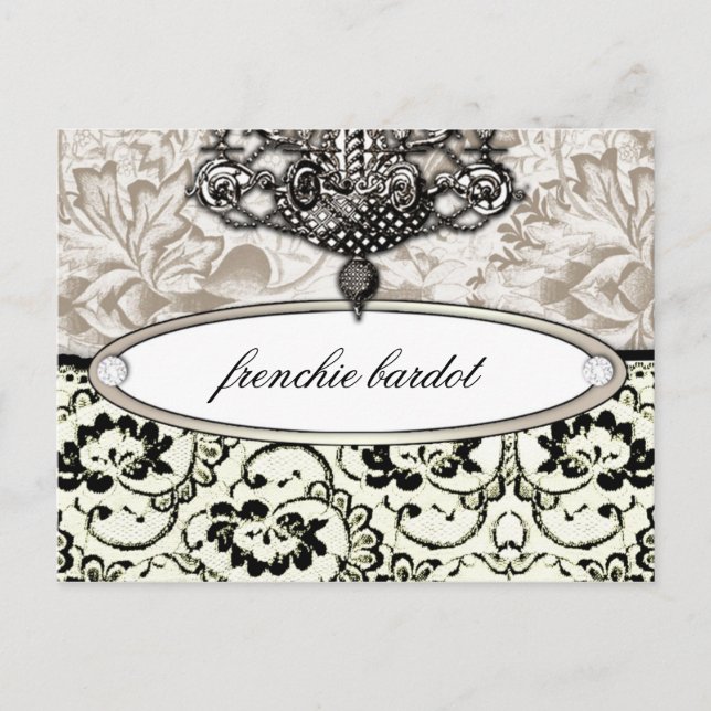 Postal 311 Frenchie Boudoir Eggshell Cream (Anverso)