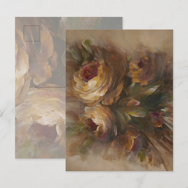 Postal 315 Rosas op3 (Anverso / Reverso)