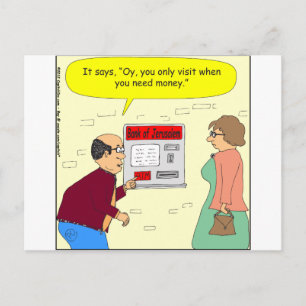 Postal 333 Personalizado del Banco de Jerusalén