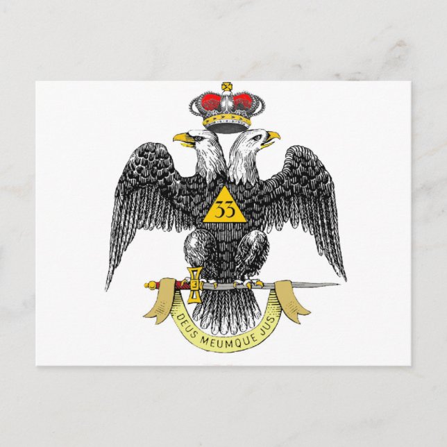 Postal 33.ª Rita Escocesa Águila Negra (Anverso)