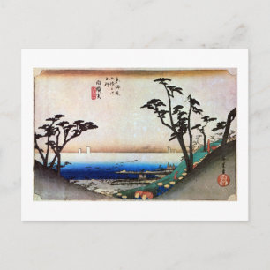 POSTAL 33. 白 須 賀 宿, 広 重