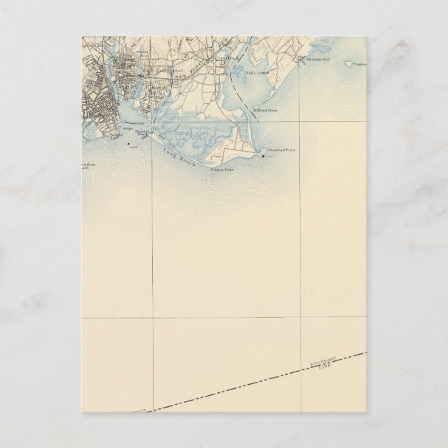 Postal 33 Hoja de Bridgeport (Anverso)