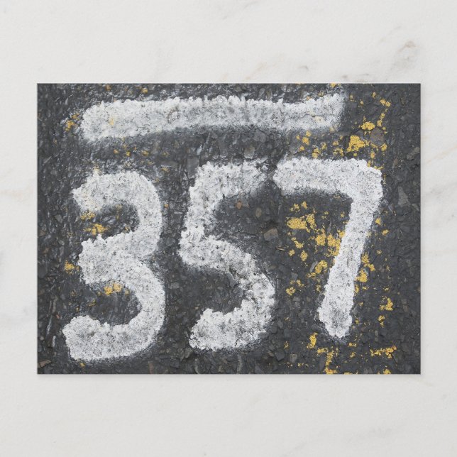 Postal 357 Número de Mason y Número de Ángel (Anverso)
