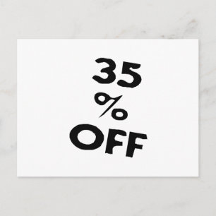 Postal 35% de descuento